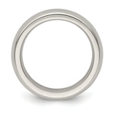 Edward Mirell Titanium Domed 5mm Polished Band Size 9.5